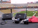 View of Stadium with Tom's Gear